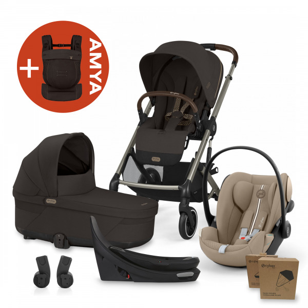 CYBEX Gold Balios 4in1 All Weather - Chocolate Brown/Almond Beige